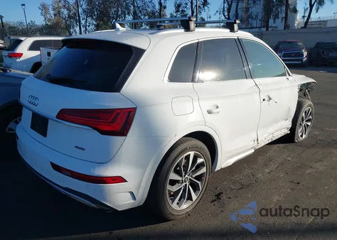 2021 Audi Q5 Premium Plus 45 Tfsi Quattro S Tronic from USA, damaged, VIN WA1BAAFY5M2019110